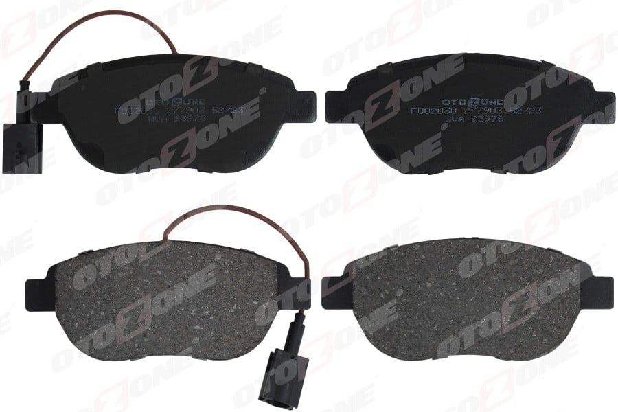 ÖN FREN BALATASI OPEL COMBO D 12> PUNTO EVO 1.3-1.4-1.6D MTJ 09 > 500-500C 1.3DMJ 10 > GRANDE PUNTO 1.6DMTJ 09 > ÇİFT FİŞLİ