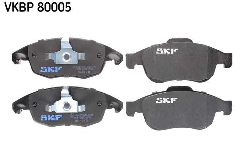 ÖN FREN BALATASI PEUGEOT PARTNER 08>11 P5008 09>17 CITROEN BERLINGO 08> C4 PICASSO 06>15 DS4 11>18 D S5 15>18 283mm