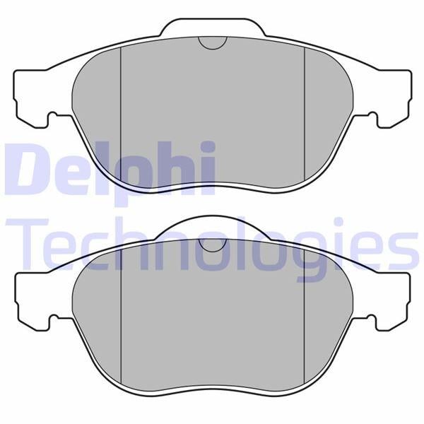 ÖN FREN BALATASI RENAULT SCENIC II 03> GRAND SCENIC II 03> 1.5dCi 1.6 1.9dCi 2.0 2.0dCi