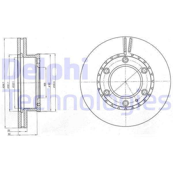 ON FREN DISK AYNASI MAZDA B2500 2.5 D BT50 4 4 05-11 FORD RANGER 05>11 289 6