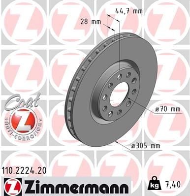 ON FREN DISKI ALFA ROMEO GIULIA 15>22 2.0 2.2D