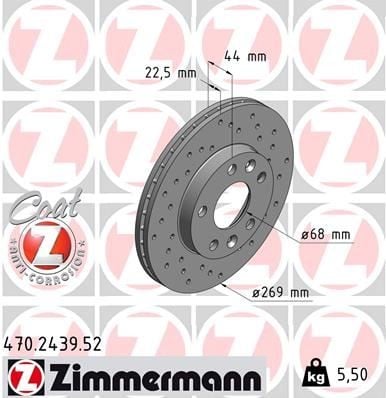 ON FREN DISKI DACIA DUSTER I 10>18 DUSTER II 18> RENAULT MEGANE IV 15> DIŞ ÇAP: 269MM DISKI KALINLIĞI: 22.5MM 5 DELİK HAVALANDIRMALI