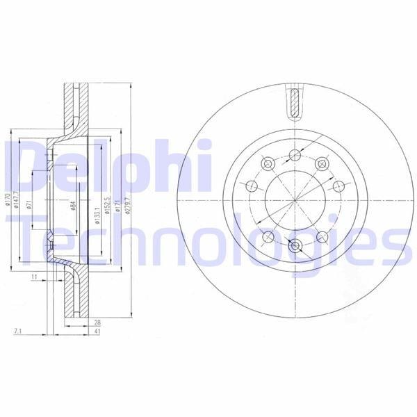 ÖN FREN DİSKİ EXPERT-JUMPY-SCUDO-PROACE 07> 280x28x5 HAVALI ABS SIZ ARAÇLAR İÇİN