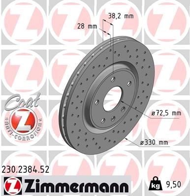 ON FREN DİSKİ FIAT FREEMONT 11>15 CHRYSLER GRAND VOYAGER 07>