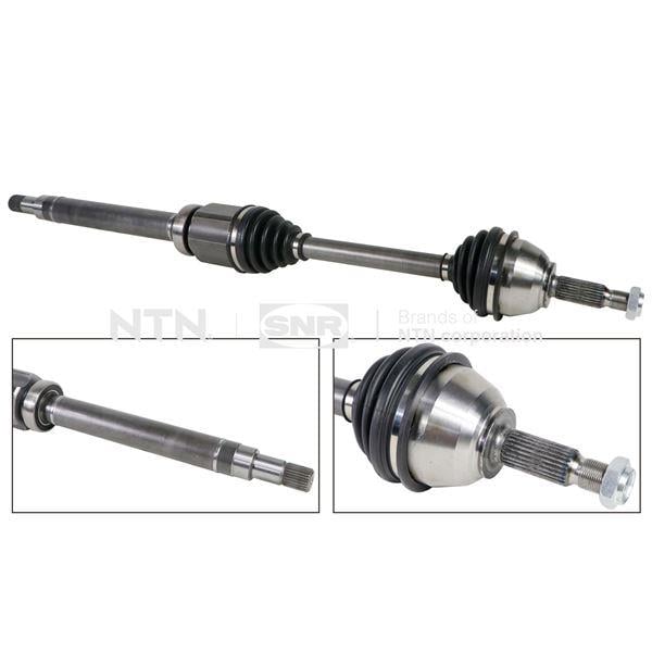 ÖN KOMPLE AKS SAĞ TRANSIT CONNECT 1.8 TDCI 02>14 75-90-110PS 960mm