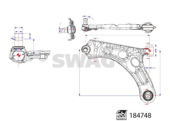 ÖN SALINCAK SAĞ ROTİLLİ OPEL CORSA F ELEKTRİKLİ PEUGEOT P208 ELEKTRİK