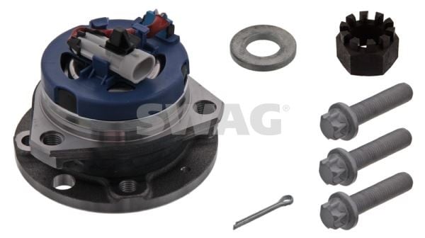 ÖN TEKER PORYASI RULMANLI ASTRA G-ZAFIRA 1.6-1.8-1.7CDTI-2.0CDTI < 05 ABS Lİ 4 DELİK 25.4x25.4x116 FEBI 14615