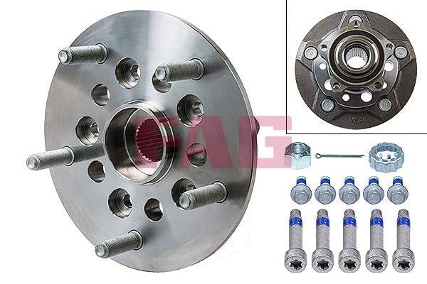 ÖN TEKER PORYASI RULMANLI FORD TRANSIT V362 CUSTOM 12- 5 BİJON ABS Lİ
