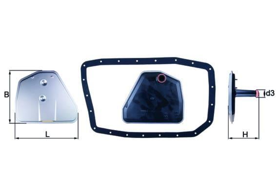 OTOMATIK SANZIMAN YAGI FILTRE SETI BMW E65 E66 E67 E83 E53 E70 E71 E72