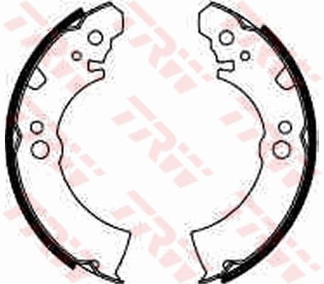 PABUÇLU BALATA KİTİ ARKA AKS ALFA ROMEO ARNA 920 MITSUBISHI L 300 III BUS P0W-P1W-P2W-P3W -L 300 III VAN P0V-P1V-P2V NISSAN CHERRY II HATCHBACK N10 -CHERRY III N12 -SUNNY I B11 -SUNNY I COUPE