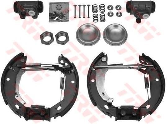 PABUÇLU BALATA KİTİ ARKA AKS CITRO N XSARA N1 -XSARA BREAK N2 -XSARA COUPE N0 -ZX N2 -ZX BREAK N2 PEUGEOT 306 7B-N3-N5 -306 CONVERTİBLE 7D-N3-N5 -306 ESTATE VAN N- 7 -306 HATCHBACK 7A-7C-N3-