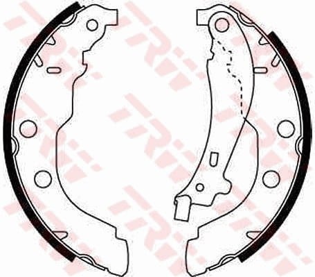 PABUÇLU BALATA KİTİ ARKA AKS CITRO N XSARA N1 PEUGEOT 406 8B -406 BREAK 8E/F -406 COUPE 8C -