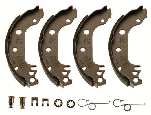PABUÇLU BALATA KİTİ ARKA AKS FORD FIESTA HATCHBACK VAN WFVT -FIESTA I GFBT -