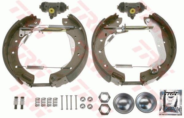 PABUÇLU BALATA KİTİ ARKA AKS FORD MAVERICK UDS-UNS -MAVERICK VAN NISSAN TERRANO II R20 -TERRANO II VAN R20 -