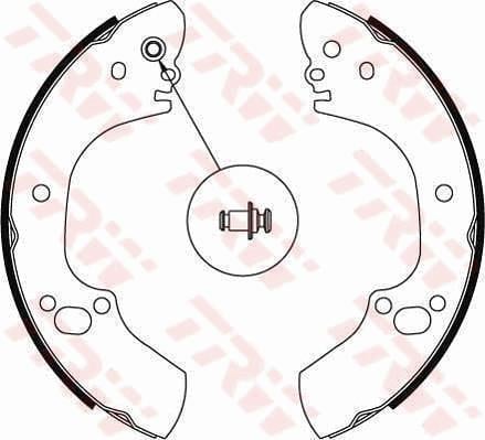 PABUÇLU BALATA KİTİ ARKA AKS HOLDEN RODEO PİCKUP TF -RODEO PLATFORM/CHASSİS TF OPEL CAMPO TF0-TF 1 VAUXHALL BRAVA PİCKUP TF0-TF1 -