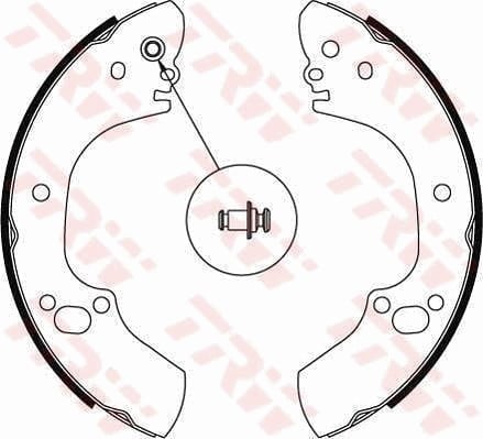 PABUÇLU BALATA KİTİ ARKA AKS HOLDEN RODEO PİCKUP TF -RODEO PLATFORM/CHASSİS TF OPEL CAMPO TF0-TF 1 VAUXHALL BRAVA PİCKUP TF0-TF1 -