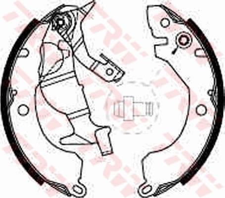 PABUÇLU BALATA KİTİ ARKA AKS HYUNDAI PONY X-1 -PONY X-2 -PONY SALOON X-1 -S COUPE SLC ISUZU ASK A I MITSUBISHI COLT II C1A -COLT III C5A -LANCER III C1A-C6A -LANCER IV C6A-C7A -LANCER IV HATCH