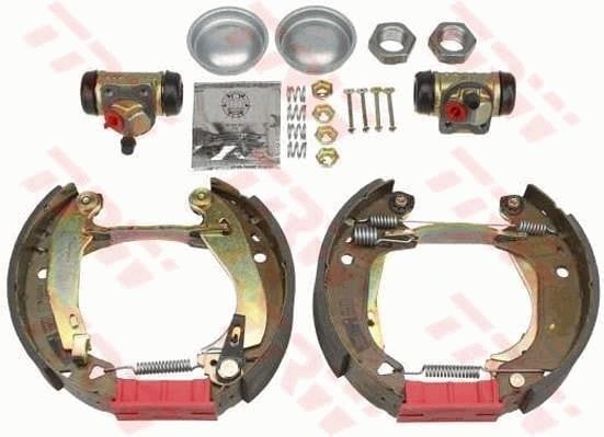 PABUÇLU BALATA KİTİ ARKA AKS PEUGEOT 309 I 10C 10A 309 II 3C 3A RENAULT 11 B/C37 11 HATCHBACK VAN S37 9 L42 SUPER 5 B/C40 SUPER 5 HATCHBACK VAN S40 1981-1993