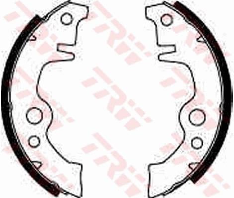 PABUÇLU BALATA KİTİ ARKA AKS RENAULT 5 122 -5 HATCHBACK VAN 238 -6 118 -