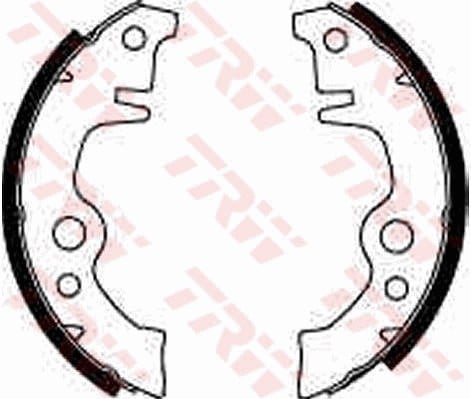 PABUÇLU BALATA KİTİ ARKA AKS RENAULT 5 122 -5 HATCHBACK VAN 238 -6 118 -