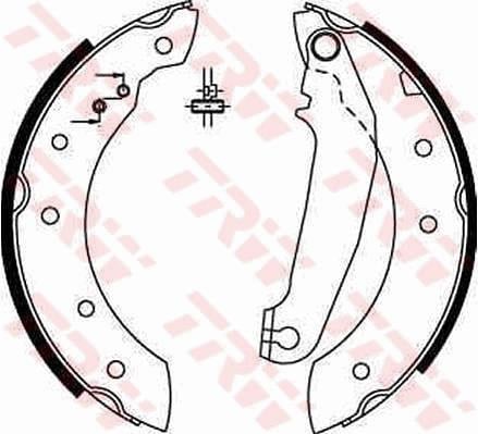 PABUÇLU BALATA KİTİ ARKA AKS VOLVO 440 445 -460 464 -
