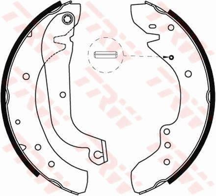 PABUÇLU BALATA KİTİ ARKA ALFA ROMEO-AR 6 BUS 280 -AR 6 VAN 280 CITROEN-C25 BUS 280 -290 -C25 P