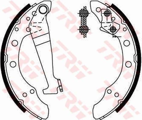 PABUÇLU BALATA KİTİ ARKA AUDI-100 C2 AVANT 435-436 -100 C2 SALOON 431-433-434 -80 B2 SALOON 811-8