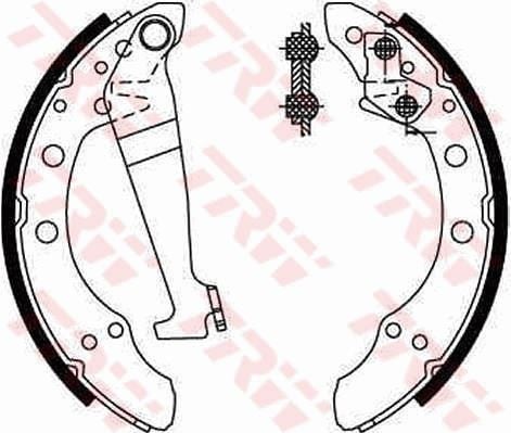 PABUÇLU BALATA KİTİ ARKA AUDI-100 C2 AVANT 435-436 -100 C2 SALOON 431-433-434 -80 B2 SALOON 811-8