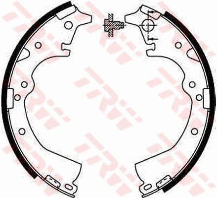 PABUÇLU BALATA KİTİ ARKA DAIHATSU-DELTA WIDE PLATFORM/CHASSİS YB -V5 -V7 -V9 -V11 TOYOTA-CELICA CO