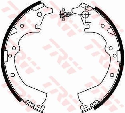 PABUÇLU BALATA KİTİ ARKA DAIHATSU-DELTA WIDE PLATFORM/CHASSİS YB -V5 -V7 -V9 -V11 TOYOTA-CELICA CO