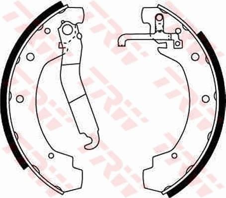 PABUÇLU BALATA KİTİ ARKA VOLKSWAGEN-LT 28-35 I BUS 281-363 -LT 28-35 I PLATFORM/CHASSİS 281-363 -L
