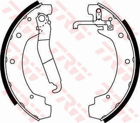 PABUÇLU BALATA KİTİ ARKA VOLKSWAGEN-LT 28-35 I BUS 281-363 -LT 28-35 I PLATFORM/CHASSİS 281-363 -L