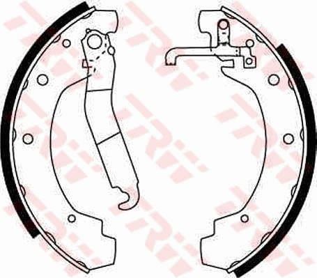 PABUÇLU BALATA KİTİ ARKA VOLKSWAGEN-LT 28-35 I BUS 281-363 -LT 28-35 I PLATFORM/CHASSİS 281-363 -L