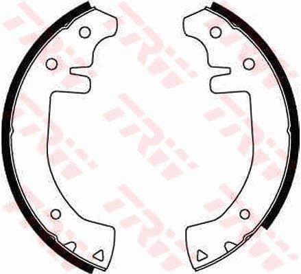 PABUÇLU BALATA KİTİ ÖN AKS RENAULT 4 112 -5 122 -5 HATCHBACK VAN 238 -