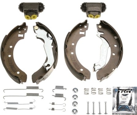 PABUÇLU BALATA SETİ ARKA AKS FORD ESCORT III GAA -ESCORT III CONVERTİBLE ALD -ESCORT IV GAF-AWF-A BFT -ESCORT IV CONVERTİBLE ALF -ESCORT IV EXPRESS AVF -ESCORT IV TURNİER AWF-AVF -ORION II AFF
