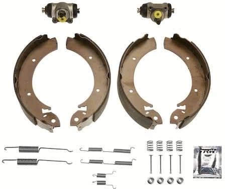 PABUÇLU BALATA SETİ ARKA AKS FORD GRANADA TURNİER GGNL -GRANADA TURNİER GNU -P 100 I MERCEDES-BENZ MB BUS W631 -MB PLATFORM/CHASSİS W631 -MB VAN W631 NISSAN TRADE PLATFORM/CHASSİS-TRADE PLATFORM