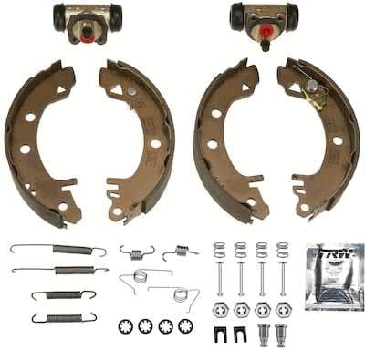 PABUÇLU BALATA SETİ ARKA AKS FORD SIERRA I HATCHBACK GBC -SIERRA II GBG-GB4 -SIERRA II HATCHBACK GBC-GBG -