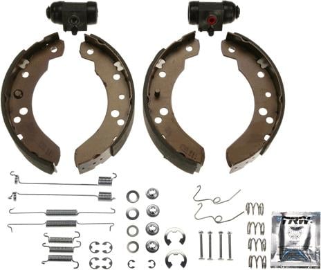 PABUÇLU BALATA SETİ ARKA AKS FORD TRANSIT BUS T -TRANSIT BUS V -TRANSIT PLATFORM/CHASSİS T -TR ANSIT PLATFORM/CHASSİS V -TRANSIT VAN T -TRANSIT VAN V -