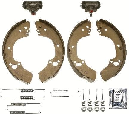 PABUÇLU BALATA SETİ ARKA AKS OPEL CAMPO TF0-TF1 VAUXHALL BRAVA PİCKUP TF0-TF1 -