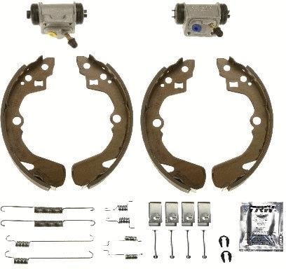 PABUÇLU BALATA SETİ ARKA AKS SUBARU JUSTY II JMA-MS SUZUKI ALTO V HA12- HA23- HA22 -BALENO EG -B ALENO ESTATE EG -BALENO HATCHBACK EG -SWIFT CONVERTİBLE SF413 -SWIFT II HATCHBACK EA-MA -SWIFT I