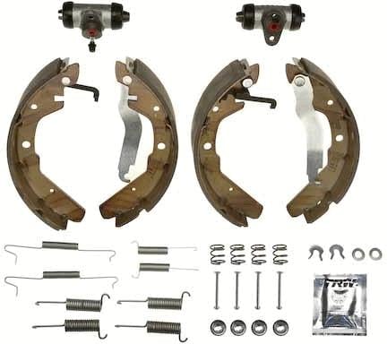 PABUÇLU BALATA SETİ ARKA AKS VW TRANSPORTER T3 BUS-TRANSPORTER T3 PLATFORM/CHASSİS-TRANSPORTER T3 VA N -
