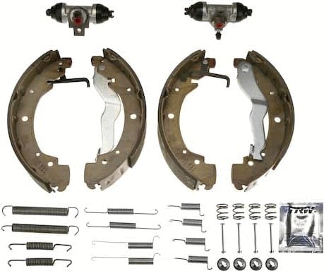 PABUÇLU BALATA SETİ ARKA AKS VW TRANSPORTER T4 BUS 70B-70C-7DB-7DK-70J-70K-7DC-7DJ -TRANSPORTER T4 PLATFORM/CHASSİS 70E-70L-70M-7DE-7DL-7D-TRANSPORTER T4 VAN 70A-70H-7DA-7DH -