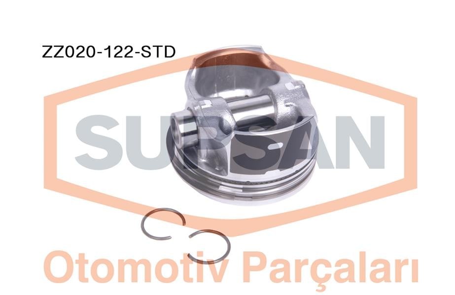 PİSTON AUDİ A1 1.4 TSI 16V ENG. CAXA - A1 1.4 TFSI 16V ENG. CNVA - A3/S3 1.4 TSI 16V ENG. CAXC -