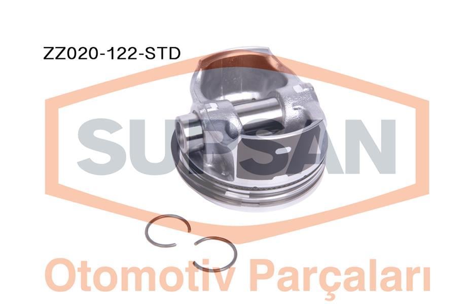 PİSTON AUDİ A1 1.4 TSI 16V ENG. CAXA - A1 1.4 TFSI 16V ENG. CNVA - A3/S3 1.4 TSI 16V ENG. CAXC -