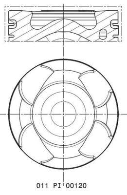 PİSTON COMPLETE 79.7 MM OPEL