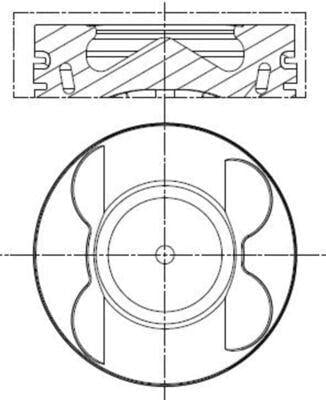 PİSTON COMPLETE 83.5 MM MB