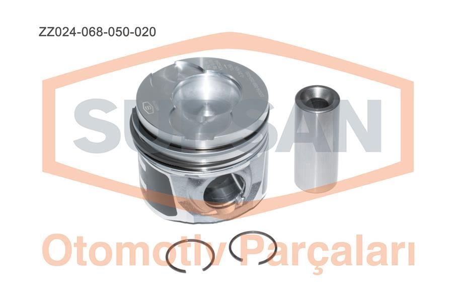 PİSTON FORD FİESTA / FUSİON 1.4 TDCI DURATORQ 8V ENG. DV4 68BG 2002 >