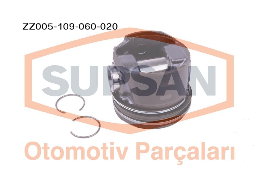 PİSTON FORD FOCUS 1.6 TDCI DURATORQ 16V ENG. DV6 109BG 2003 - ..