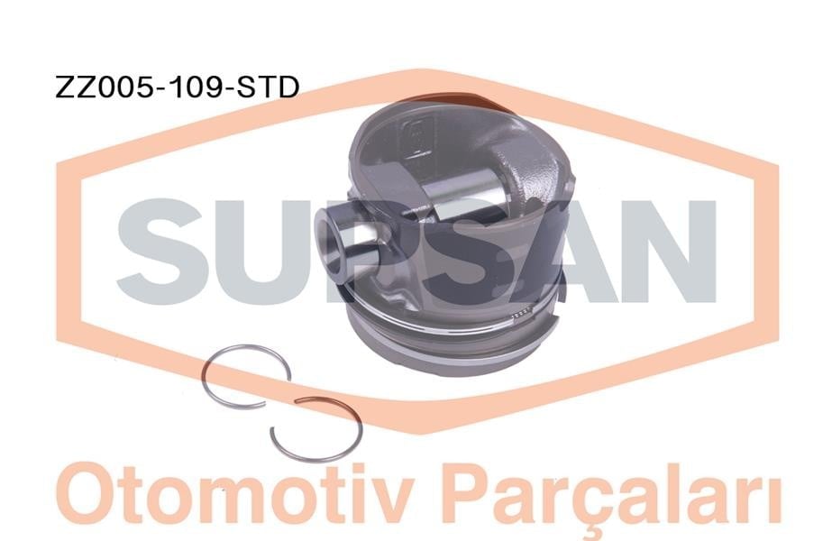 PİSTON FORD FOCUS 1.6 TDCI DURATORQ 16V ENG. DV6 109BG 2003 - ..