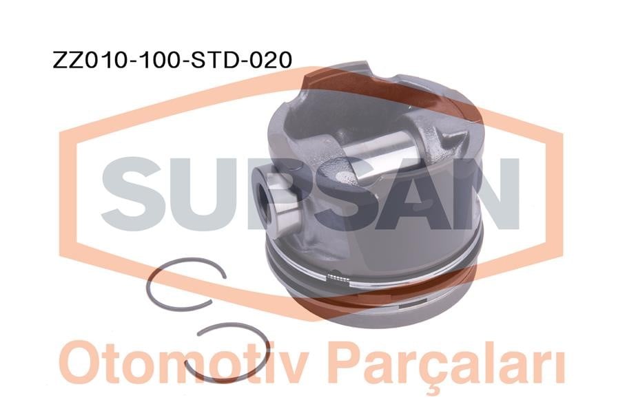 PİSTON RENAULT CLİO II 1.5 DCİ ENG. K9K712-718-740 - MEGANE II 1.5 DCİ ENG. K9K724-728-729 EURO3 1